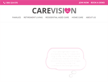 Tablet Screenshot of carevision.com